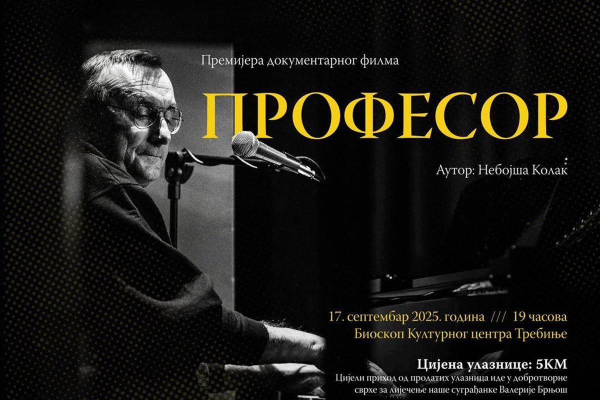 Premijera dokumentarnog filma „Profesor“ u Trebinju